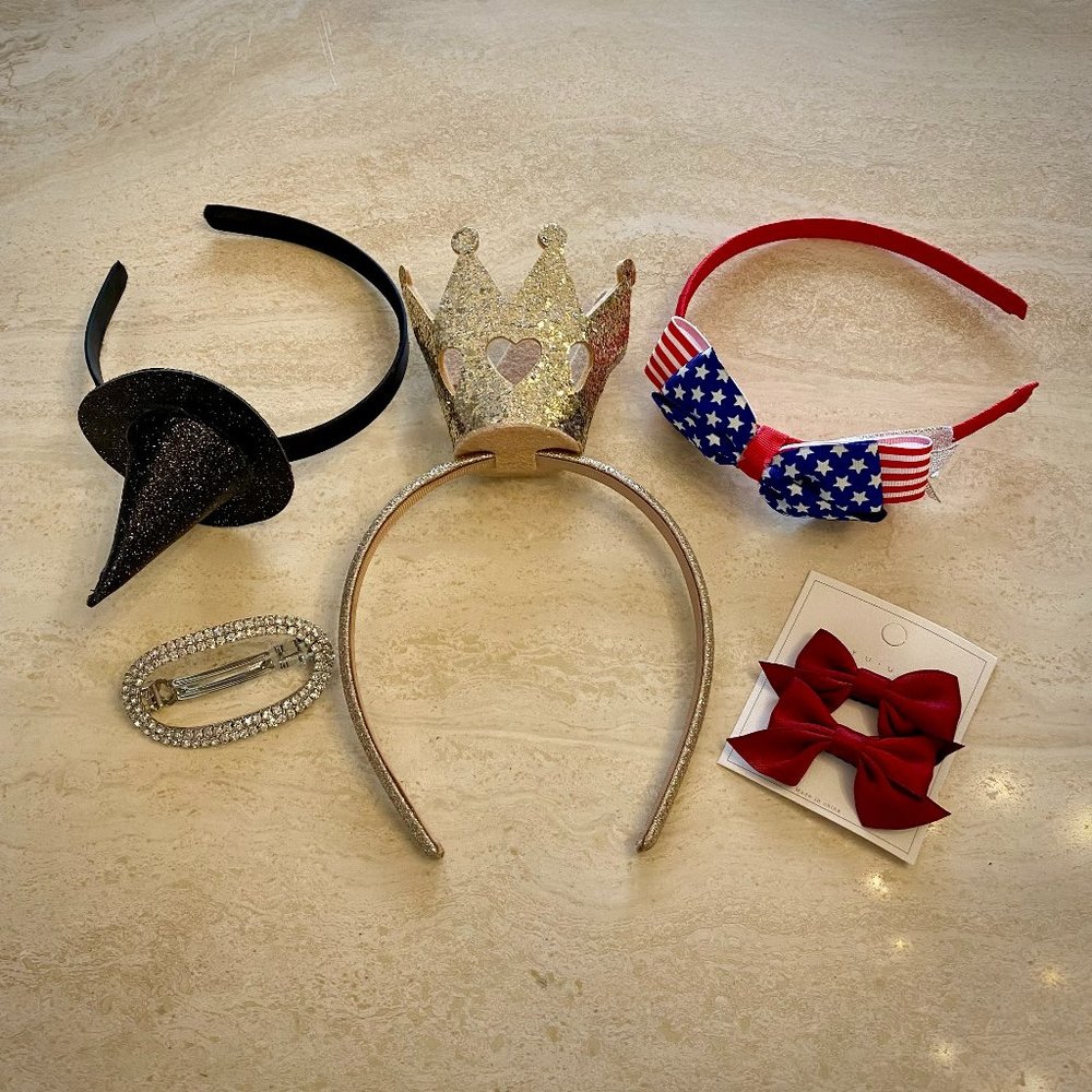 Hair Band/Accessories Bundle Girls